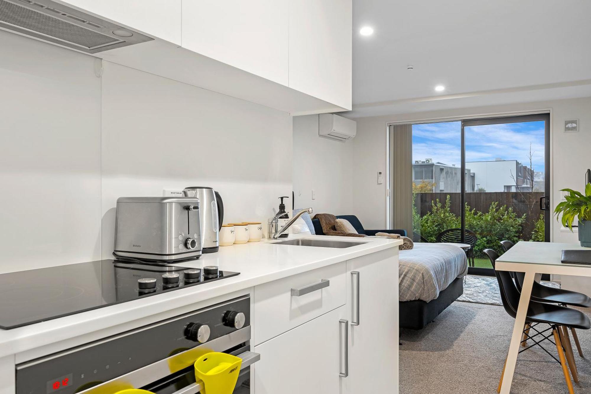 Citypad Studio Apartment Christchurch Eksteriør billede